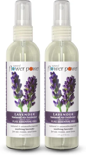 Miniatura 22 de Ambientador en aerosol Natural Flower Power - Eliminador de olores con aceites esenciales - Para el hogar, el auto y la tela - Sin crueldad y vegano