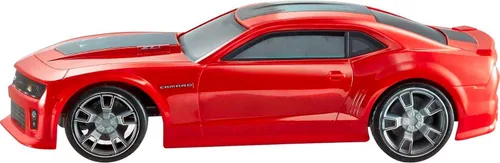 Miniatura 4 de Hot Wheels RC Red ZL1 Camaro, auto de juguete con control remoto de función completa, motor de alto rendimiento, 2.4 GHz con rango de 65 pies