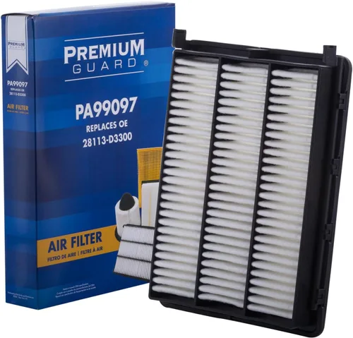 Miniatura 10 de HIGHFLOW Alto Rendimiento, Filtro de Aire de Motor Pre-Aceitado Desechable PA99097X Compatible con 2017-2022 Kia Sportage, 2016-2021 Hyundai Tucson