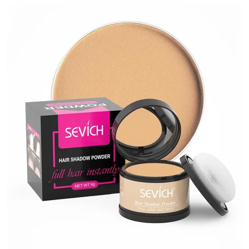 Miniatura 49 de Sevich - Sombra instantánea en polvo para línea capilar de cobertura rápida, corrector rápido de raíz de canas finas, cejas y barba, resistente al