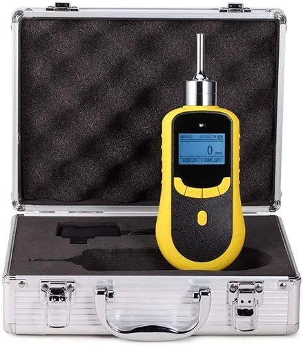 Miniatura 4 de ATO Detector de gas portátil de hidrógeno (H2), detector de fugas de gas de 0 a 2000 ppm, pantalla LCD en tiempo real, rango de medición H2 de alta