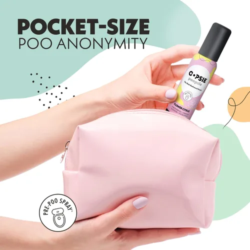 Miniatura 4 de Oopsie Poopsie Paquete de 2 – Flor cítrica y menta silvestre – Antes y después de ir espray para inodoro de 2 onzas cada uno – Set de regalo