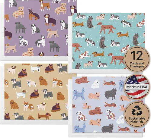 Miniatura 15 de Twigs Paper - Tarjetas de felicitación de aves americanas surtidas - Tarjetas de papelería con sobres, tarjeta de agradecimiento, tarjetas de notas