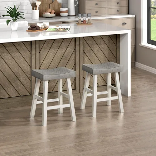 Miniatura 8 de Juego de mesa de bar Lexicon para 3, juego de mesa pequeña de cocina, mesa de isla de cocina con 3 taburetes de bar de silla de montar, juego