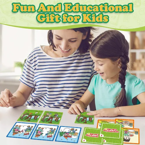 Miniatura 7 de Kasfalci Tarjetas de secuenciación, juego de secuencia para niños, materiales de terapia del habla para autismo, mejorar la narración de historias