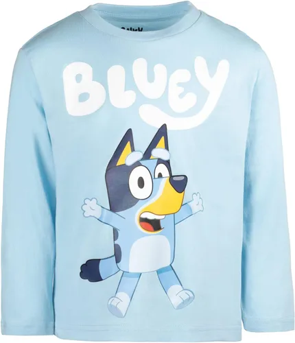Miniatura 3 de Bluey Paquete de 3 camisetas gráficas de manga larga para niños