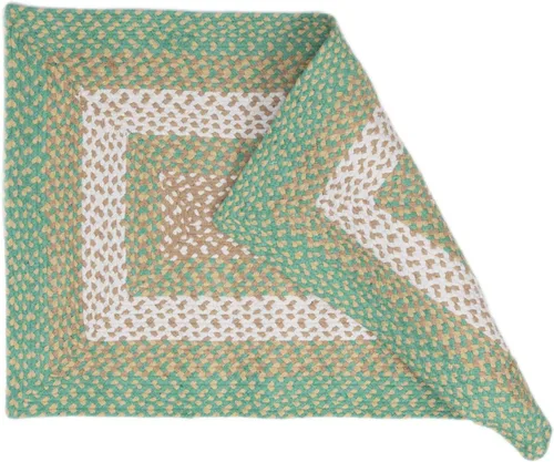 Miniatura 7 de Super Area Rugs Alfombra Trenzada Estilo Granja de 20x30 Pulgadas - Alfombra de Algodón Natural Suave para Baño, Cocina, Entrada - Alfombra Tejida