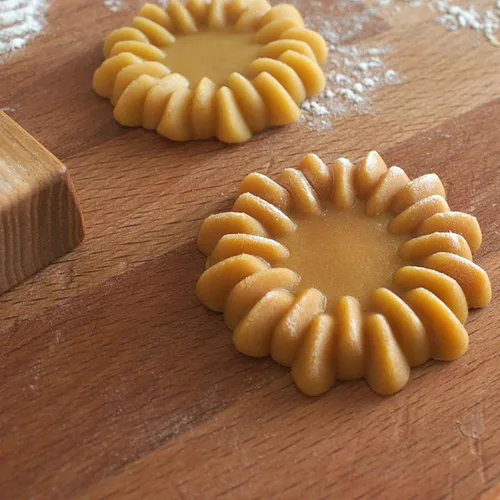 Miniatura 3 de Molde de Galletas de Madera Herramienta de Decoración de Galletas de Madera Moldes de Galletas 3D Molde de Hornear Gracioso Arte de Relieve Navidad