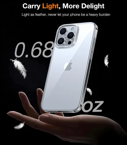 Miniatura 6 de TORRAS Funda de ajuste delgado para iPhone 16 Pro, funda ultrafina para iPhone 16 Pro, funda de teléfono ligera mate antiarañazos de cubierta dura