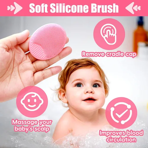 Miniatura 4 de Kit de aseo y cuidado de la salud para bebés, juego de cuidado de seguridad para bebés con cepillo de pelo, peine, cortaúñas, aspirador nasal, kit
