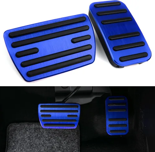 Miniatura 9 de CKE Compatible con Honda Civic CRV Odyssey Pilot Passport Ridgeline Insight Accesorios para pedales de coche deportivo, cubiertas de pedal de freno