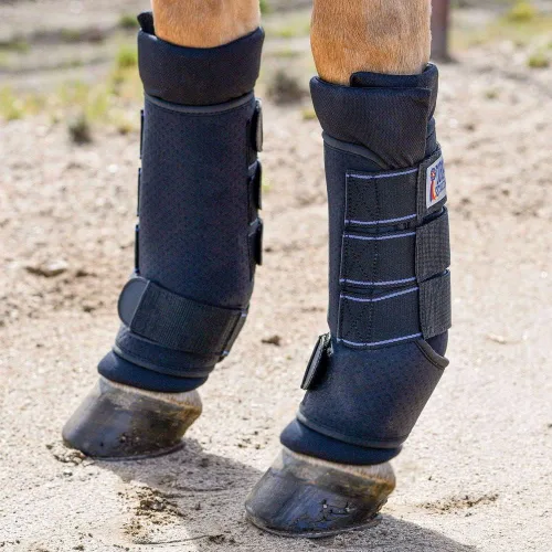 Miniatura 7 de Dura-Tech Quick Dry Memory Foam Stable Wraps for Horses Complete Horse Leg Support Enhanced Comfort & Protection Tekno-Dri Lining Easy