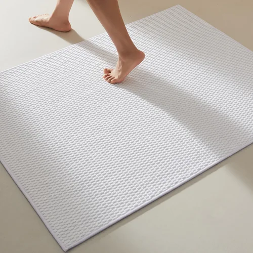 Miniatura 109 de TYUU Alfombras de Baño Antideslizantes Lavables, Tapete de Baño Súper Absorbente Delgado de Pila Baja para Secar Rápido, Alfombra de Baño Pequeña