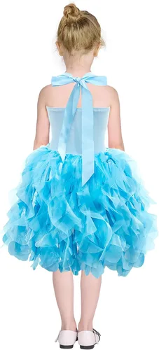 Miniatura 4 de Vestido tutú para niñas con lentejuelas brillantes de tul de princesa, fiesta de cumpleaños, baile de graduación, vestido deportivo para niñas