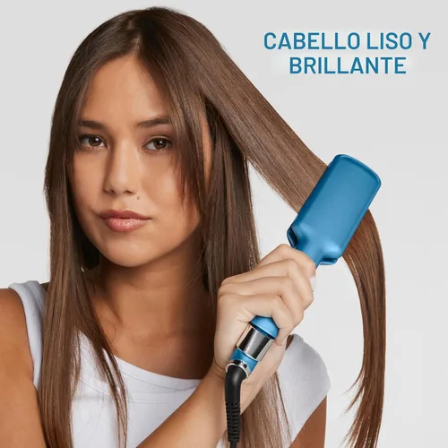 Miniatura 6 de BabylissPRO Nano Titanium Ultra-Sleek Hair Straightener, Flat Iron for All Hair Types Azul