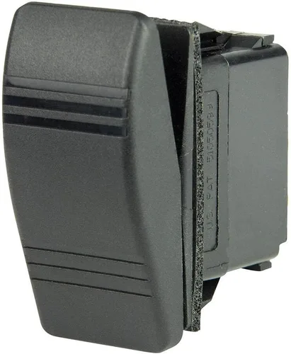 Miniatura 5 de BEP Marine Control táctil de 3 posiciones IP66 nominal 24V Negro 2 vías DIN montaje en carril interruptor de botón