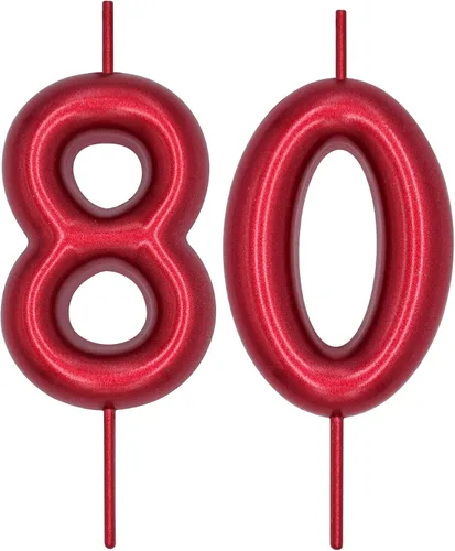 Miniatura 308 de DERVENTA Vela con números de 2.36 pulgadas, decoración perfecta para cumpleaños, brunch, postre, pastel, 1 pieza (número 0 rosa)