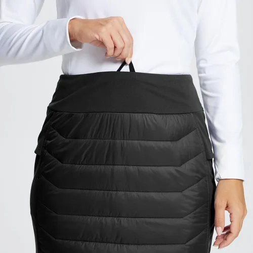 Miniatura 5 de BALEAF Falda acolchada de 17 pulgadas para mujer, ligera, aislada, cálida, para nieve, senderismo, correr, golf, al aire libre