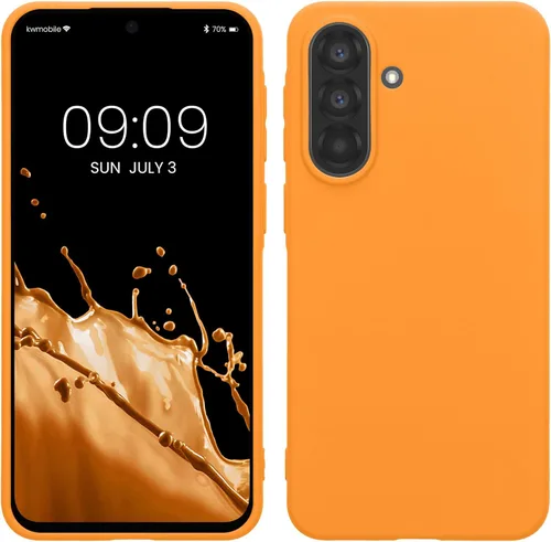 Miniatura 88 de kwmobile Funda compatible con Samsung Galaxy A23 4G / 5G - Funda de silicona TPU metálica suave y delgada - Rojo oscuro metálico