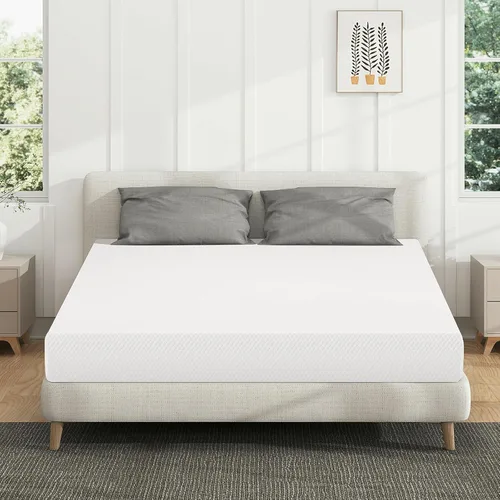 Miniatura 19 de Dkeli Colchón de tamaño individual, colchón de espuma viscoelástica de gel de 5 pulgadas para sueño fresco y alivio de presión, colchón de firmeza
