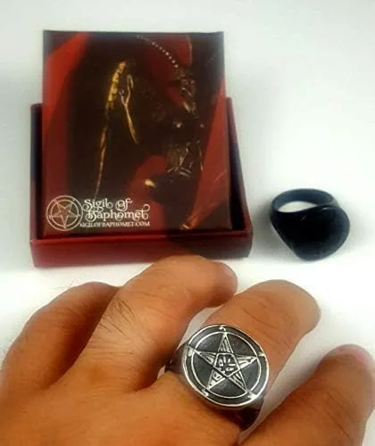 Miniatura 8 de Iglesia de Satanás - Sello del Anillo Baphomet