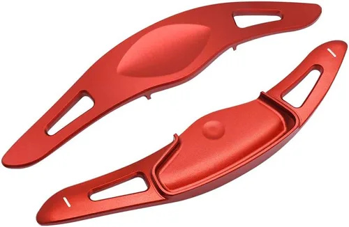 Miniatura 5 de Deportes Rojo Reemplazo para Hyundai Loniq Kona Veloster 19 Aleación de Aluminio Paleta CNC Billet Volante Cambio Remolques Extensión