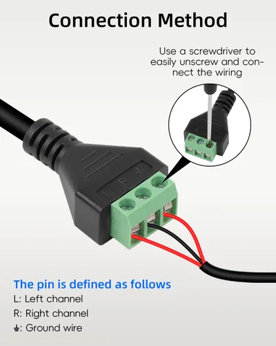 Miniatura 6 de GELRHONR Paquete de 2 cables convertidores XLR hembra a 3 pines sin soldadura de 11.8 in, para micrófono de estudio, altavoces, grabación en vivo