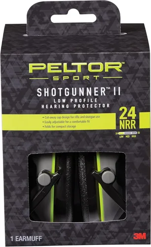 Miniatura 7 de Peltor Protector auditivo Sport Bull's Eye, clasificación de reducción de ruido (NRR) 27 dB, diseño ligero para mayor comodidad y uso prolongado