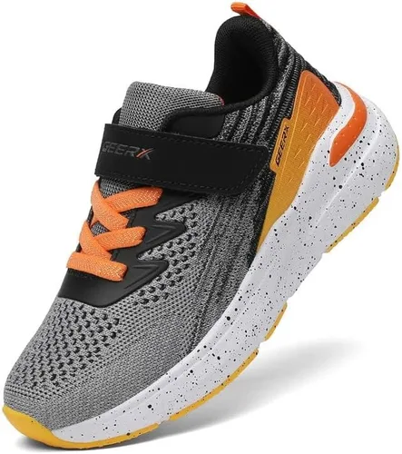 Miniatura 2 de GEERX Tenis deportivos para niños pequeños, ligeros, transpirables, deportivos