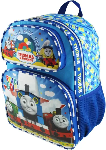Miniatura 4 de GenericJINCHENG YSECTL Thomas & Friends - Mochila de lujo de 16 pulgadas con lonchera aislada a juego