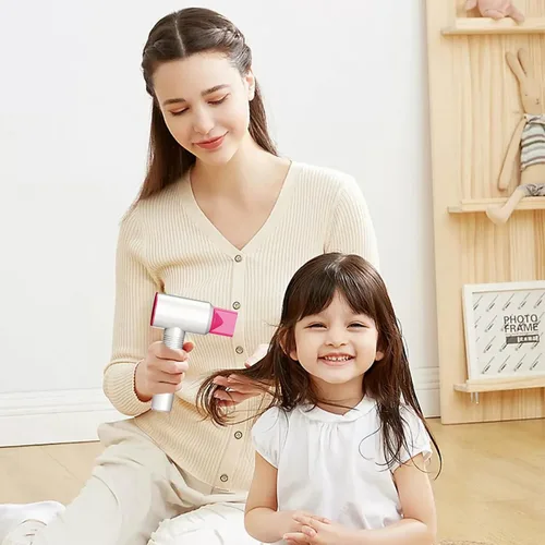 Miniatura 7 de Conjunto de juguetes de salón de belleza para niños RedCrab, juego de peluquería para niñas con kit de maquillaje simulado incluye secador de pelo