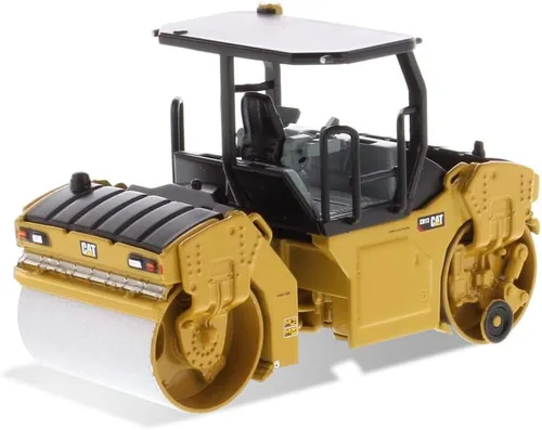 Diecast Masters 1:64 Caterpillar CB-13 Roller with ROPS, Play & Collect Series Cat Trucks Equipo de construcción | Modelo a escala coleccionable