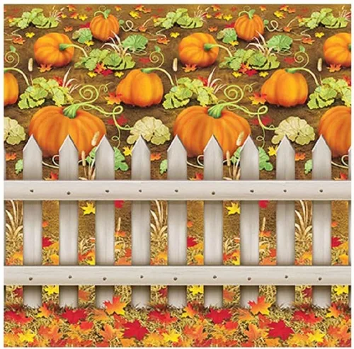 Miniatura 2 de Beistle Bloody Chains & Hooks - Telón de fondo de pared, 4 x 30 pies, decoración espeluznante de Halloween, telón de fondo para fotos
