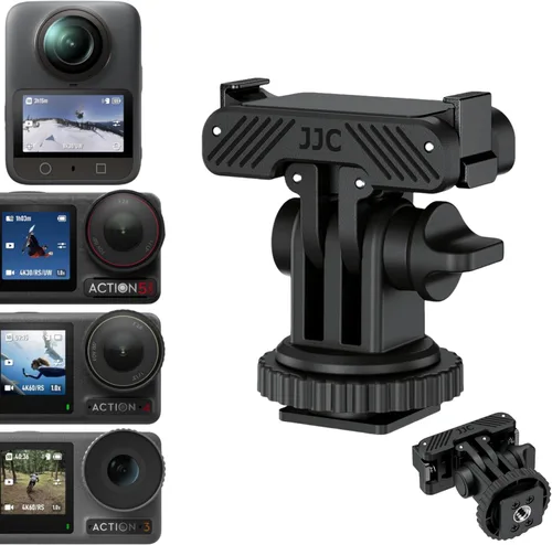 Miniatura 10 de JJC 2 adaptadores magnéticos de liberación rápida Action 5 para DJI Osmo 360 Action 5 Pro 4 3, reemplazo de montaje de liberación rápida OEM