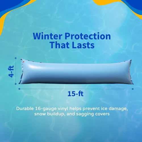 Miniatura 3 de In The Swim Winter Pool Cover - Almohadas de aire - 4 x 4 pies (Paquete de 3)