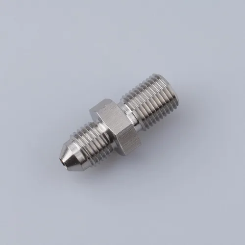 Miniatura 3 de AC PERFORMANCE Macho M10 x 1.0 Rosca métrica a -3 AN Flare Adaptador Acero Inoxidable