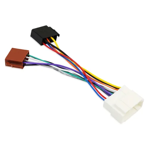 Adaptador de arnés de cableado de radio estéreo ISO para Honda, arnés de cableado de radio de mercado de accesorios compatible con Honda Accord