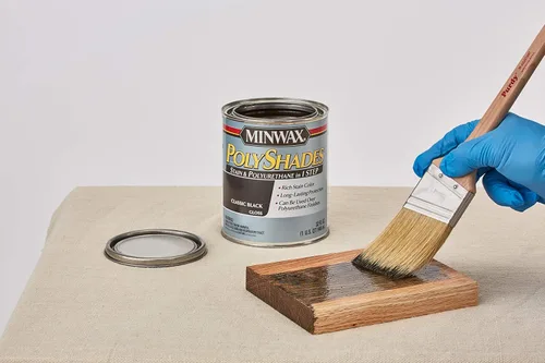 Miniatura 3 de Minwax® 213964444 PolyShades® Miel, Satén, Media Pinta