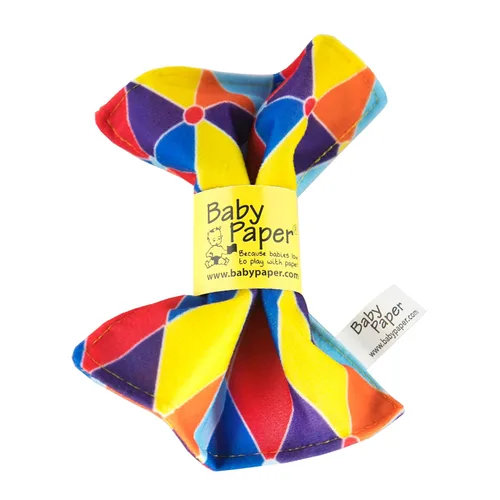 Miniatura 13 de Baby Paper, Juguete para bebé crujiente a rayas de color blanco y negro Rayas negras y blancas