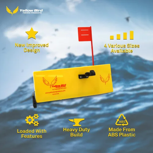 Miniatura 3 de Tablero de cepillado de pájaros amarillos para pesca, disponible en 4 tamaños
