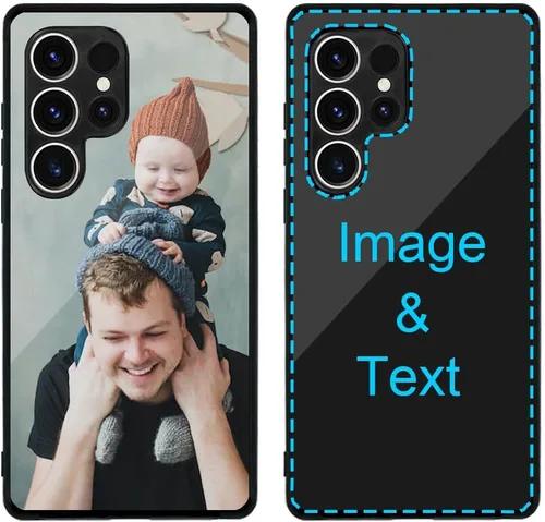 Miniatura 335 de Funda de teléfono personalizada para Samsung Galaxy S22+ / S22 Plus 5G, funda de TPU suave de vidrio templado antiarañazos personalizada con foto