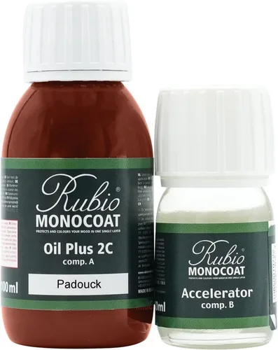 Miniatura 39 de Rubio Monocoat Tinte y acabado para madera de 650 pies cuadrados - Niebla Oil Plus 2C Aceite de linaza de secado rápido, ecológico