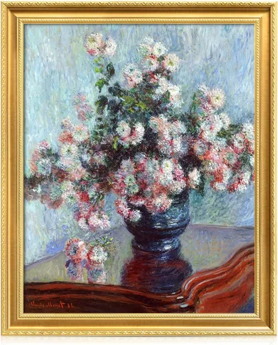 Miniatura 32 de Pinturas clásicas mundiales de Claude Monet Impresión giclée sobre lienzo alargado, pieza de galería para colgar y decorar el hogar, The CliffWalk