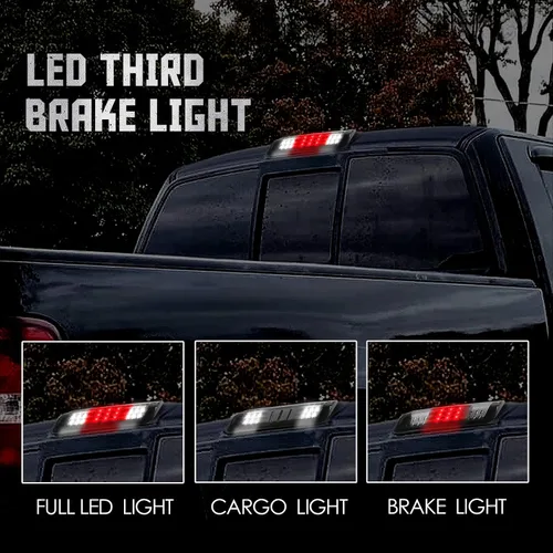 Miniatura 7 de Luz de freno trasera impermeable de doble fila LED, tercera cola de montaje alto, repuesto para Ford F-150 Lincoln Mark LT 2004 2005 2006 2007 2008
