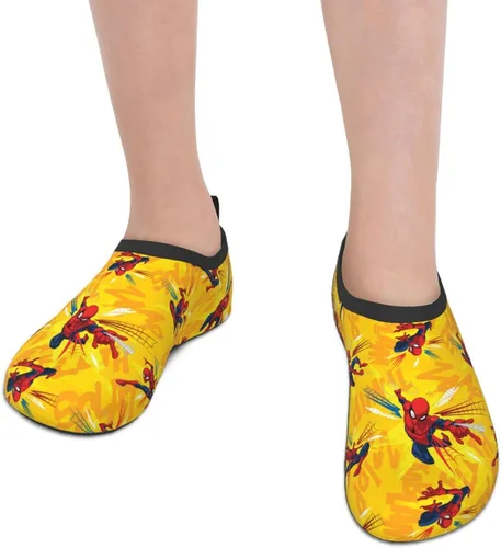 Miniatura 4 de FANSUN Favorite Superheros - Zapatos de agua para niños ligeros antideslizantes descalzos de secado rápido para deportes piscina playa piscina