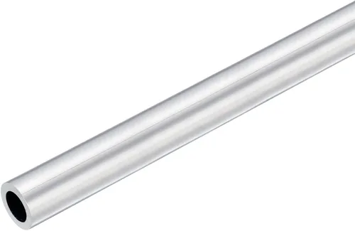 Miniatura 38 de uxcell Tubo redondo de aluminio 6063, tubo de 27 mm de diámetro exterior y 23 mm de diámetro interior de 400 mm de longitud para proyectos