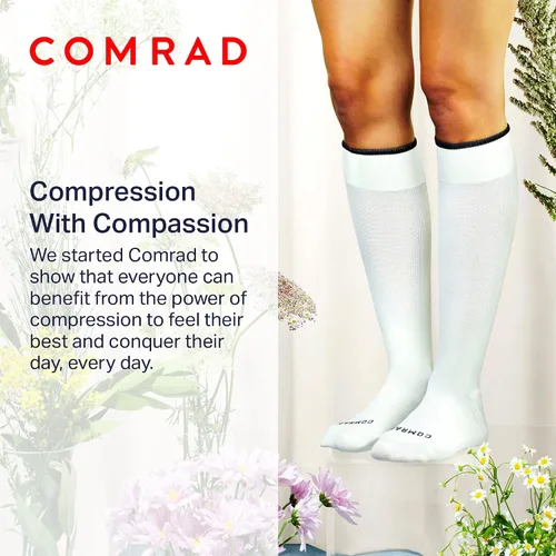 Miniatura 6 de Comrad Knee High Compression Socks for Women and Men - Premium Support Socks for Pregnancy, Nurses, Athletes, and More