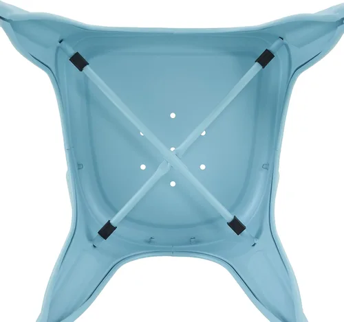 Miniatura 5 de Nazhura Silla de Comedor de Metal Estilo Tolix de Granja para Cocina, Comedor, Café, Restaurante, Bistro, Patio, 18 Pulgadas, Apilable, Impermeable
