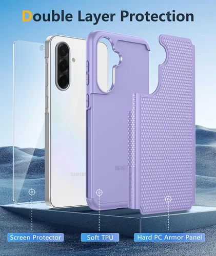 Miniatura 640 de FNTCASE Funda para iPhone 17 Pro: Fundas delgadas translúcidas de color azul claro compatibles con MagSafe, protección completa de la cámara