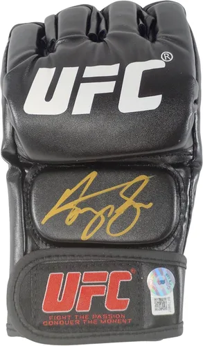 Henry Cejudo - Guante de UFC firmado por Beckett, autógrafo auténtico de MMA, guantes de campeonato de lucha definitiva, regalos para hombres y